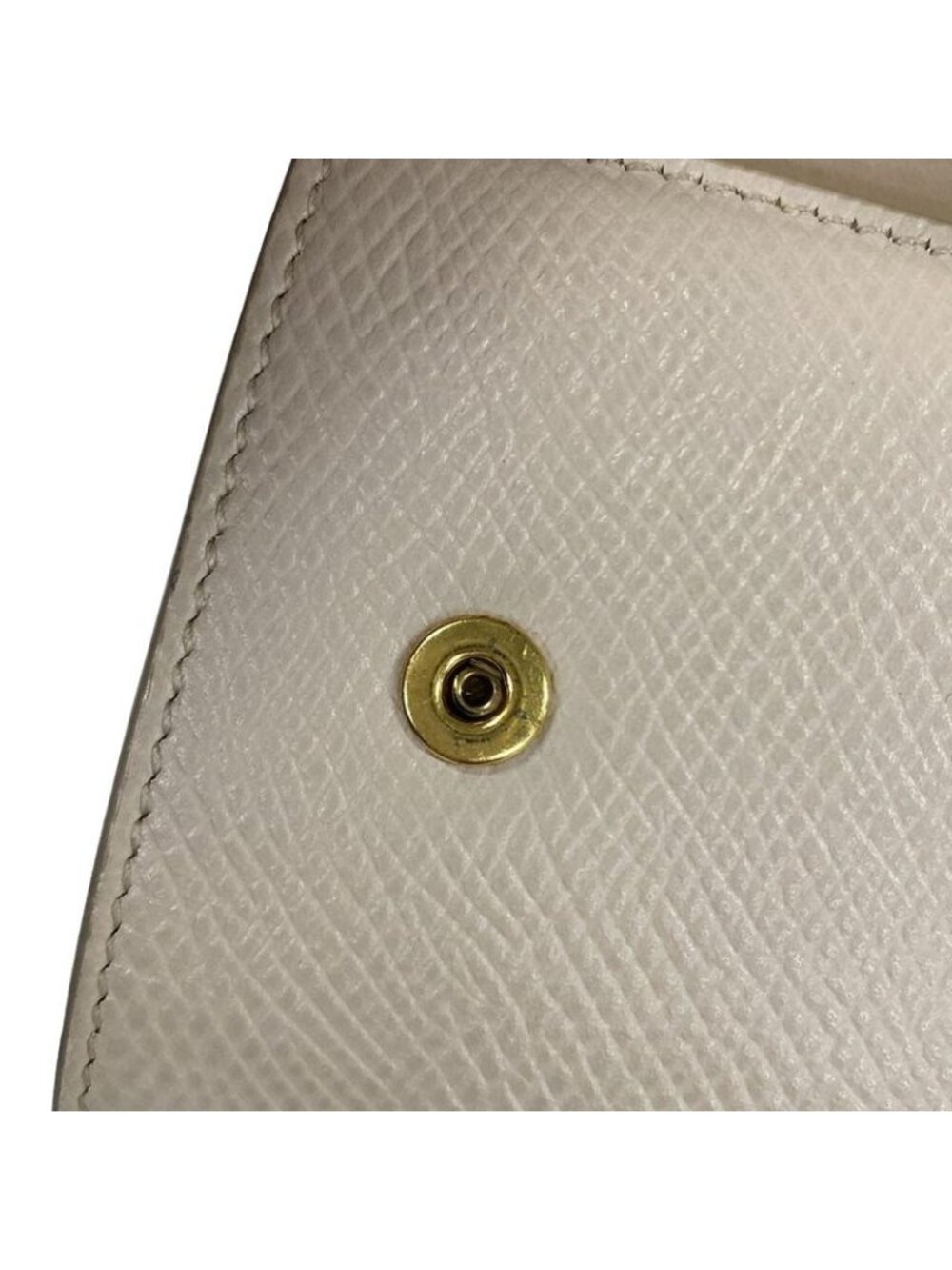 Celine Trifold Wallet Small Ivory Leather - Picture 7 of 10